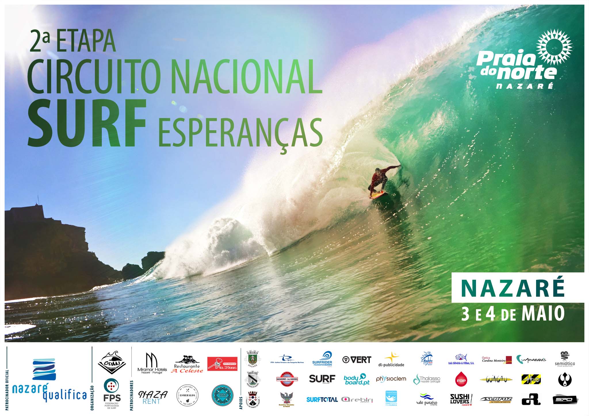 2ª Etapa Surf Esperanças 2014 - Nazaré